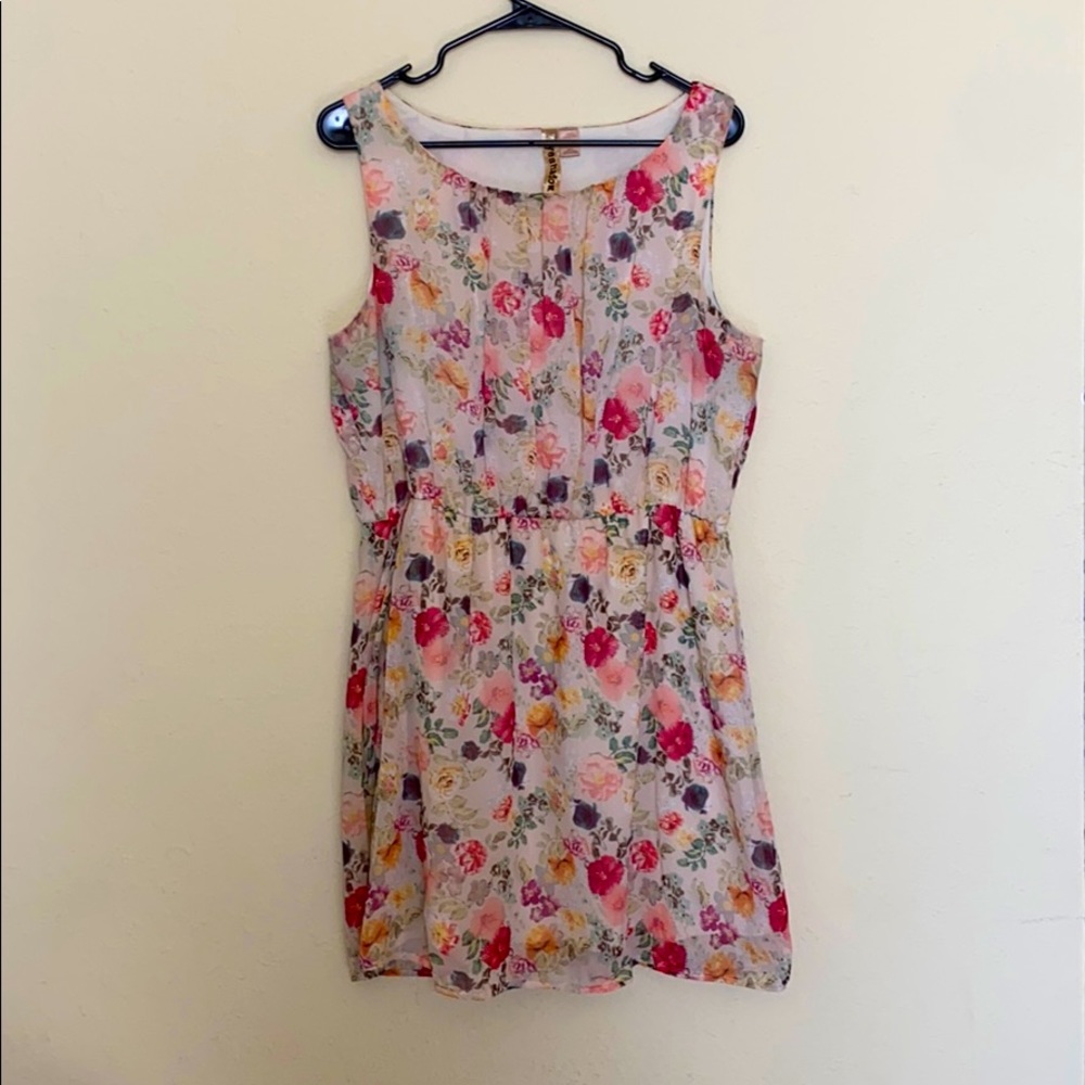 Sweet floral print dress